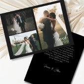 Moderne Minimaliste  3 photos Merci beaucoup    