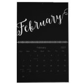 Moderne, Minimaliste, Calendrier 2025 (Feb 2027)