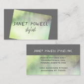 moderne minimaliste carte de visite modèle (Devant / Derrière)