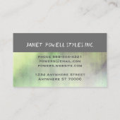 moderne minimaliste carte de visite modèle (Dos)