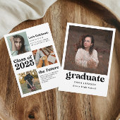 Moderne minimaliste Faire-part de graduation, Grad