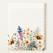 Moderne minimaliste Fleur sauvage Floral Personnal (Dos)