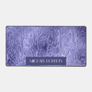 Moderne minimaliste Purple Foil Métallique