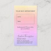 Moderne minimaliste Rainbow Pastel - Rendez-vous (Dos)