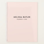 Moderne minimaliste rose pâle<br><div class="desc">Simple et moderne.</div>