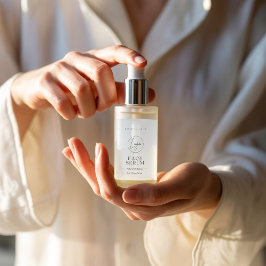 Moderne minimalistische 1 OZ Skincare Bottle Label