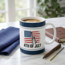 Moderne Minimalistische 4 juli Patriottisch BBQ-fe