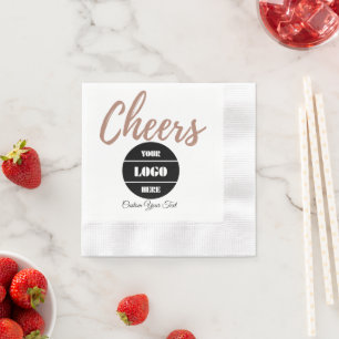 Moderne Minimalistische Aangepaste Bedrijfslogo Pr Servet