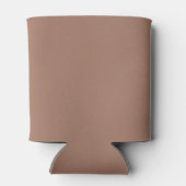 Moderne minimalistische aangepaste trouwnamen Moch Blikjeskoeler (Achterkant)