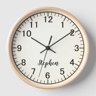Moderne Minimalistische Aangepaste Wandklok