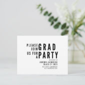 Moderne Minimalistische Afsluiting 2023 Feest Briefkaart (Staand voorkant)