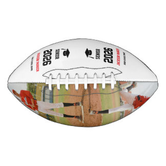 Moderne Minimalistische Afstudeerfoto Honkbal voor American Football