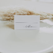 Moderne minimalistische Baby shower plaats kaarten