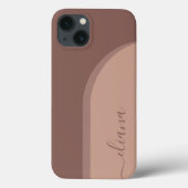 Moderne minimalistische Boho Arch - Aangepast Case-Mate iPhone Case (Achterkant)