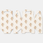 Moderne minimalistische Boho Desert Cactus Baby sh Bedankdoosjes (Ongevouwen)