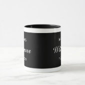Moderne minimalistische bruiloft Mr. Mrs Mok (Midden)