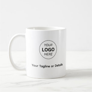 Moderne minimalistische Corporate Promotional Logo Koffiemok