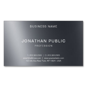 Moderne, minimalistische design professional magnetisch visitekaartje