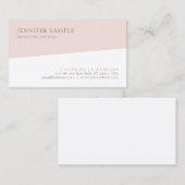 Moderne minimalistische design Sjabloon Profession Visitekaartje (Voorkant / Achterkant)