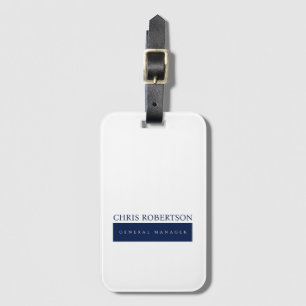 Moderne Minimalistische Eenvoud Bagagelabel