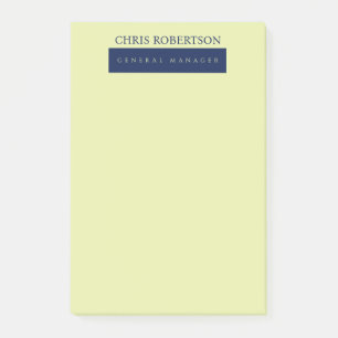 Moderne Minimalistische Eenvoud Post-it® Notes