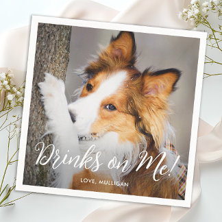 Moderne Minimalistische Eenvoudige Aangepaste Hond Servet