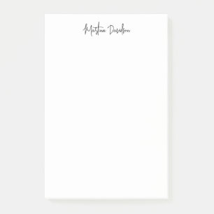 Moderne minimalistische eenvoudige creatieve kalli post-it® notes