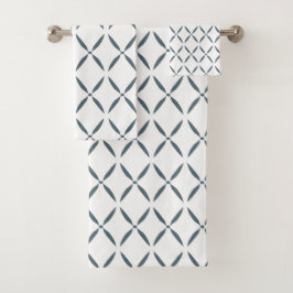 Moderne Minimalistische Eenvoudige Geometrische Pa Bad Handdoek