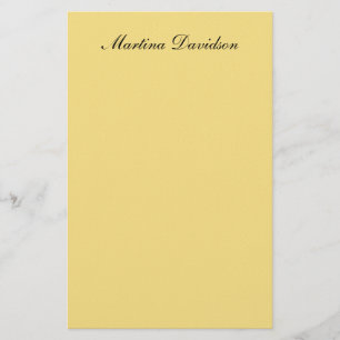 Moderne Minimalistische Eenvoudige Jasmijnkleur Na Briefpapier