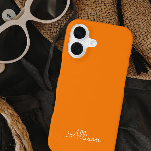 Moderne Minimalistische Eenvoudige Stijlvolle Mono iPhone 16 Hoesje