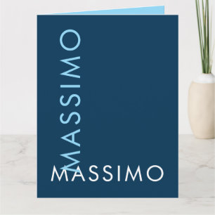 Moderne Minimalistische Elegante Gewone Pruisisch Kaart