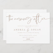 Moderne minimalistische elegante klassieker | Brui Kaart (Voorkant / Achterkant)