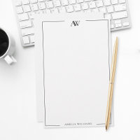 Moderne Minimalistische Elegante Monogram