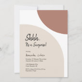 Moderne minimalistische feestdag kaart (Voorkant)