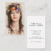 Moderne minimalistische fotograaf visitekaartje (Voorkant / Achterkant)