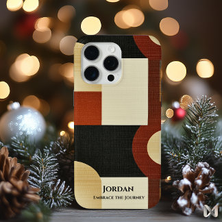 Moderne minimalistische geometrie – Abstracte stij iPhone 15 Pro Max Hoesje