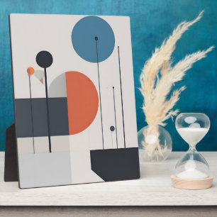 Moderne minimalistische geometrische Abstracte kun Fotoplaat
