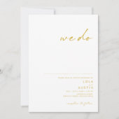 Moderne, minimalistische gouddoopvont die wij gebr kaart (Voorkant)