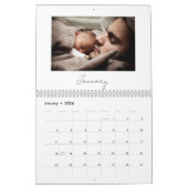 Moderne, minimalistische herinneringen uit de mult kalender (Jan 2026)