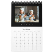 Moderne minimalistische herinneringen uit de multi kalender (Mar 2026)