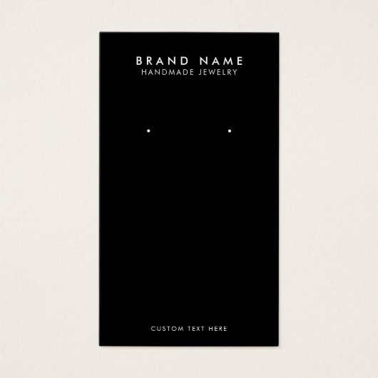 Moderne, minimalistische Kaart voor draagbeeldsche (Voorkant)