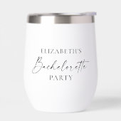 Moderne Minimalistische Kalligrafie Bachelorette-f (Links)