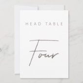 Moderne minimalistische kalligrafie-weddenschappen (Achterkant)