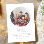 Moderne minimalistische kerst gezellig trui