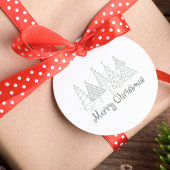 Moderne minimalistische kerst gezellig trui