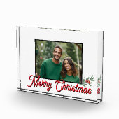 Moderne minimalistische kerstfoto sjabloon fotoblokken (Rechts)