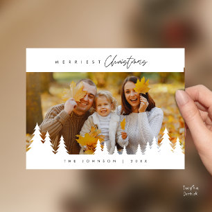 Moderne Minimalistische, Kerstmis met het Grootste Briefkaart