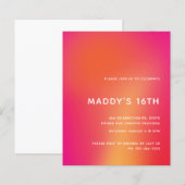 Moderne minimalistische kleurrijke Abstracte zoete (Voorkant / Achterkant)