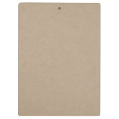 Moderne minimalistische Kraft Klembord (Achterkant)