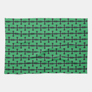 Moderne Minimalistische Kruis Hedendaagse Christel Theedoek